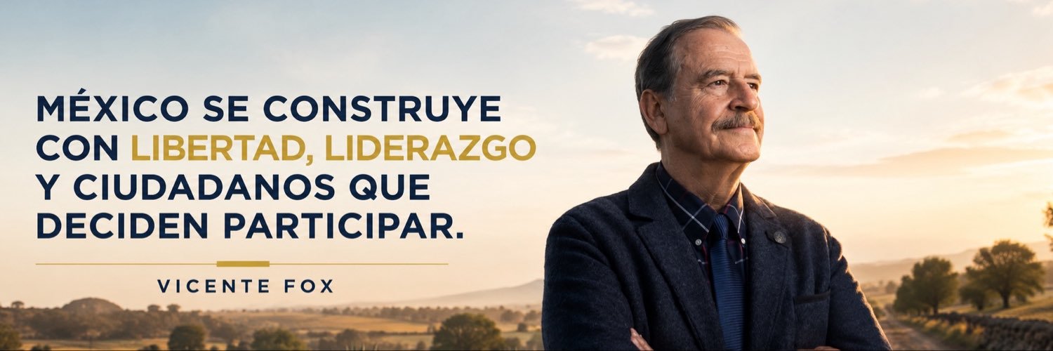 Vicente Fox Quesada's banner