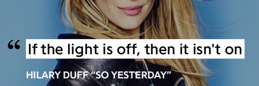 Lindsey's banner