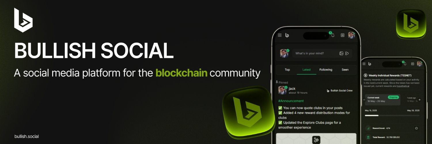 Bullish.social's banner