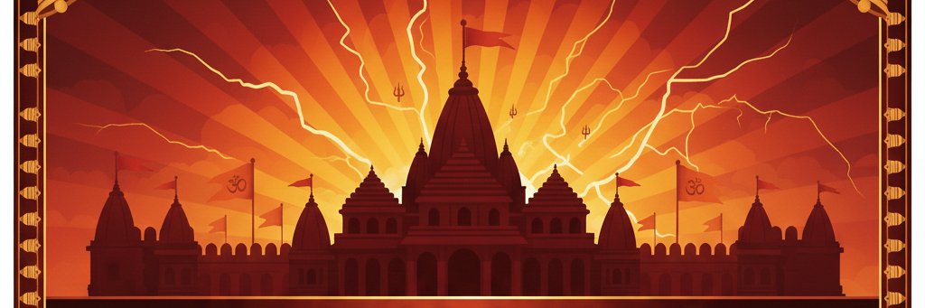 HINDU LIVES MATTER's banner