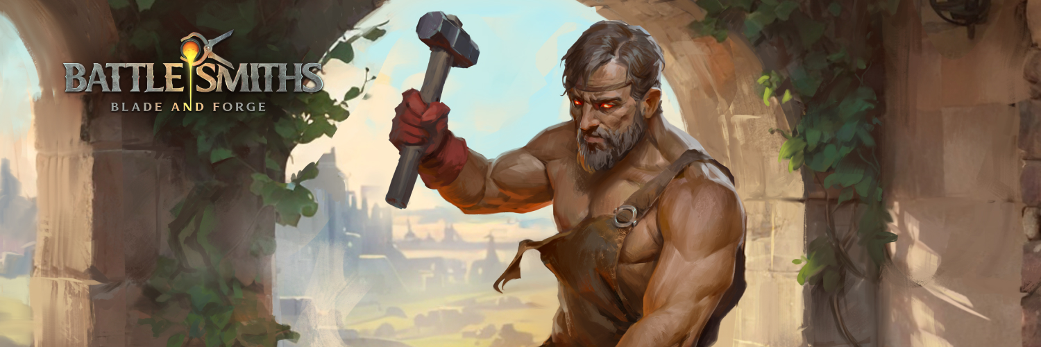Battlesmiths: Blade and Forge's banner