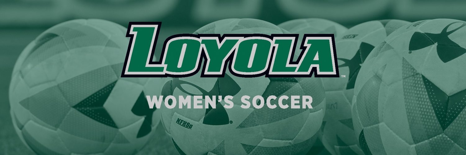 Loyola Women's Soccer's banner