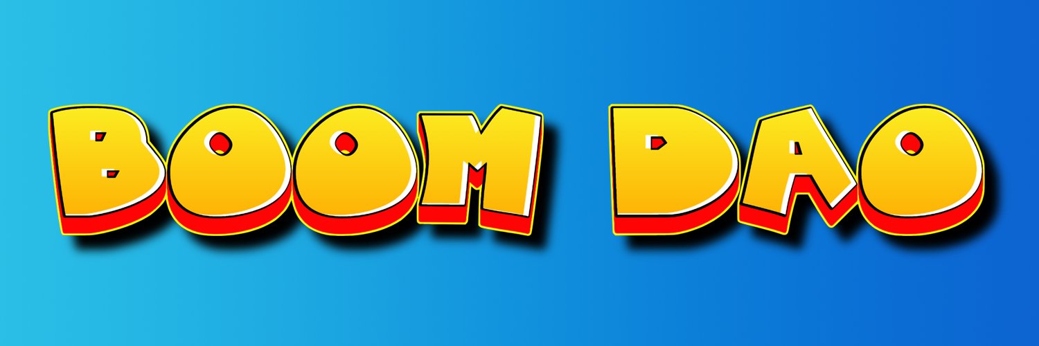 BOOM DAO's banner