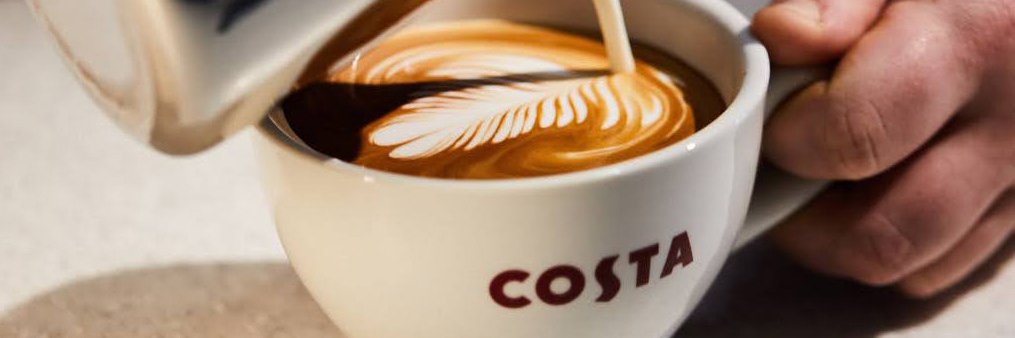 Costa Coffee's banner