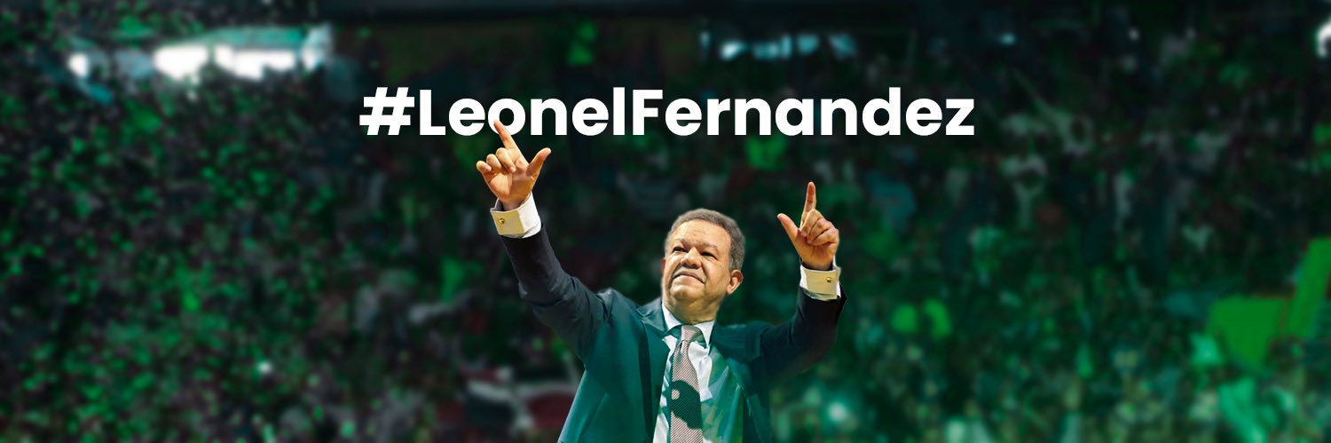 Leonel Fernández's banner