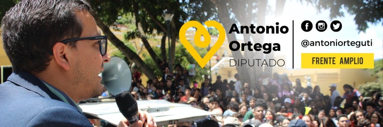 Antonio Ortega Gutiérrez's banner