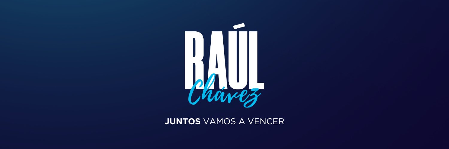Raúl Chávez's banner