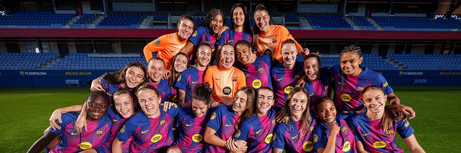 Barça Fem's banner