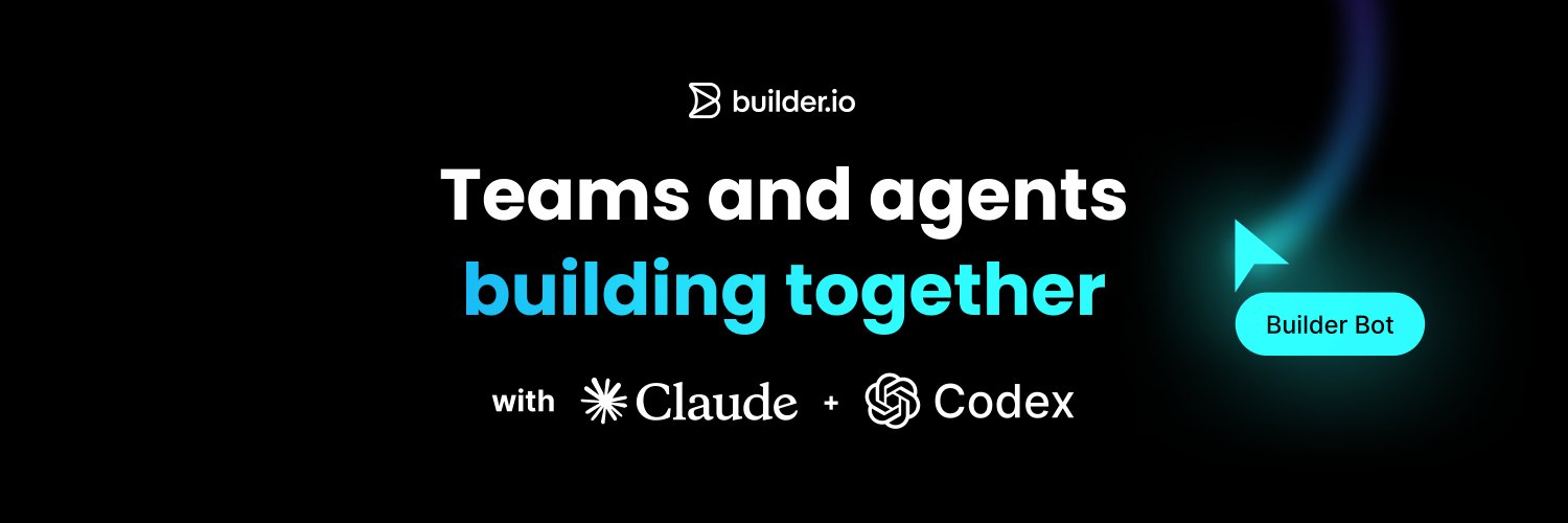 Steve (Builder.io)'s banner