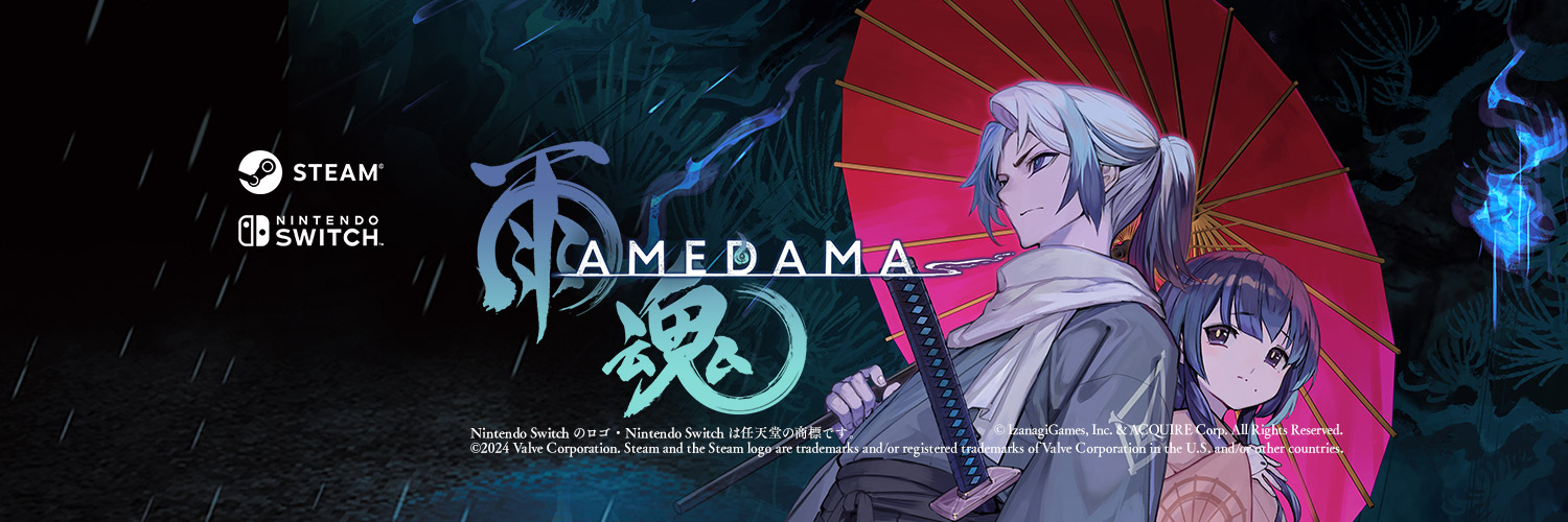 雨魂-AMEDAMA-公式's banner