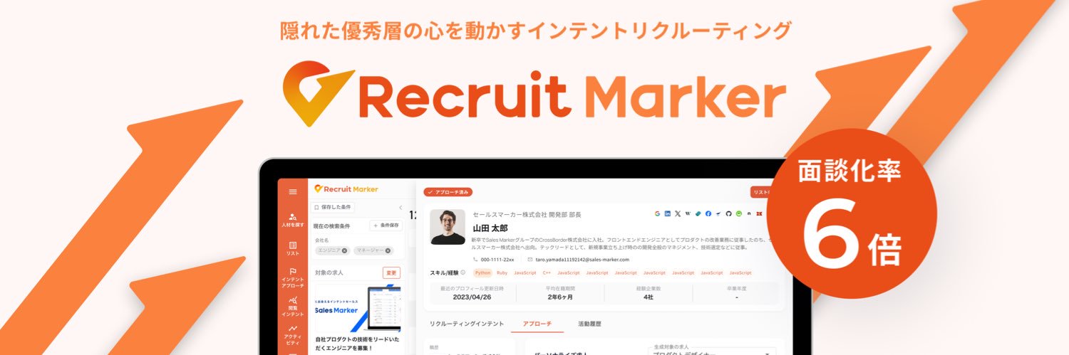 梅村和希 インテントリクルーティング事業本部長at Sales Marker/東京柔術倶楽部代表's banner