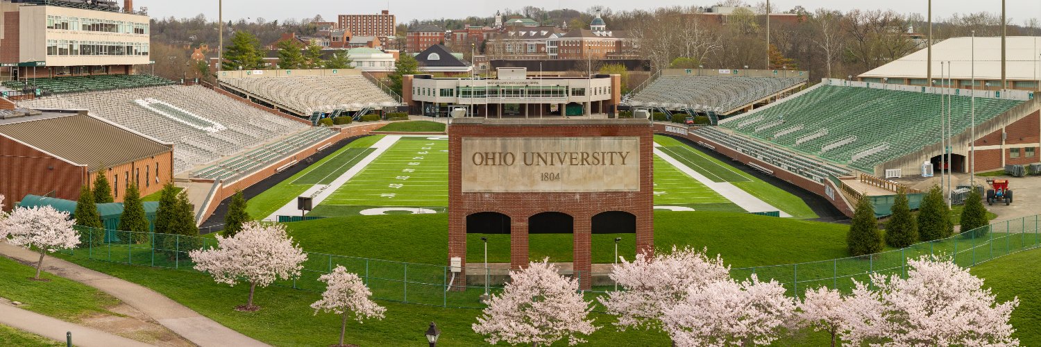 Ohio University's banner
