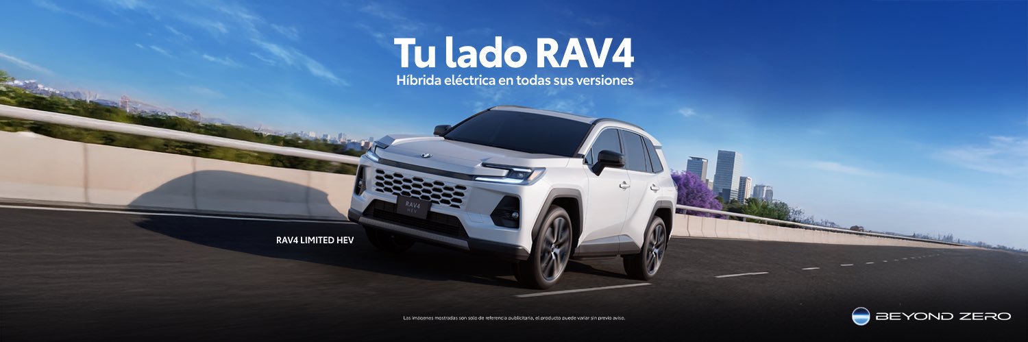 Toyota México's banner