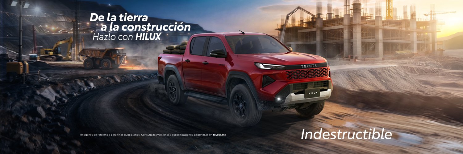 Toyota México's banner