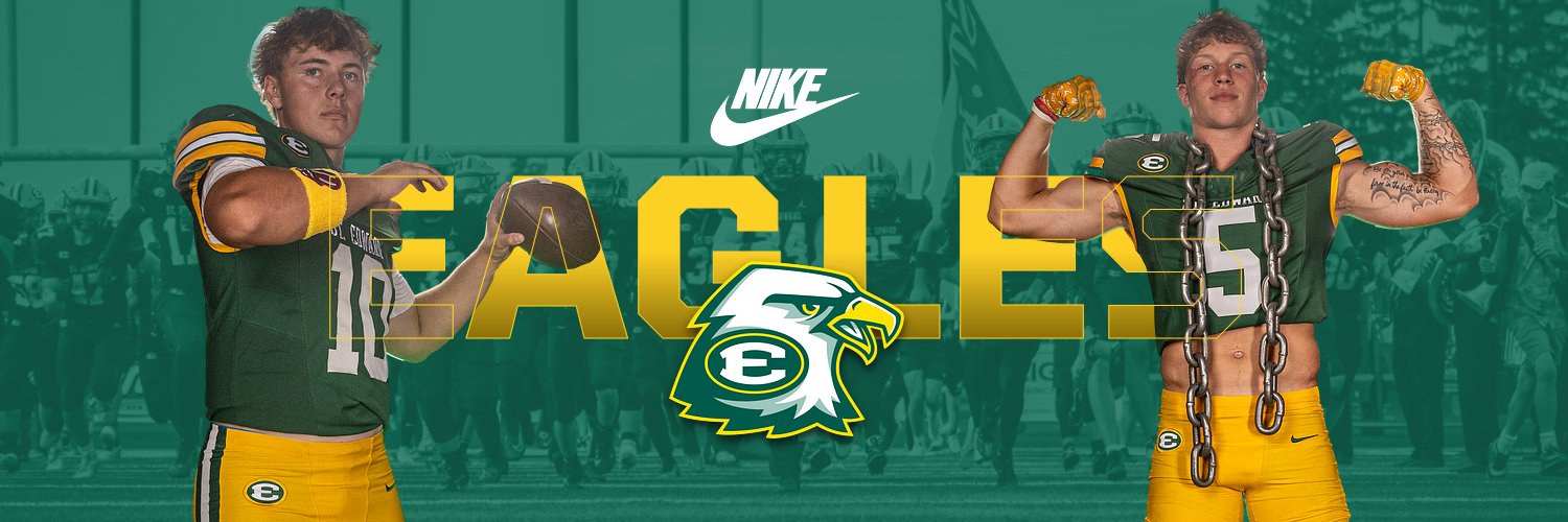 St. Edward Football's banner