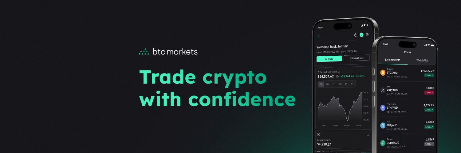 BTC Markets's banner