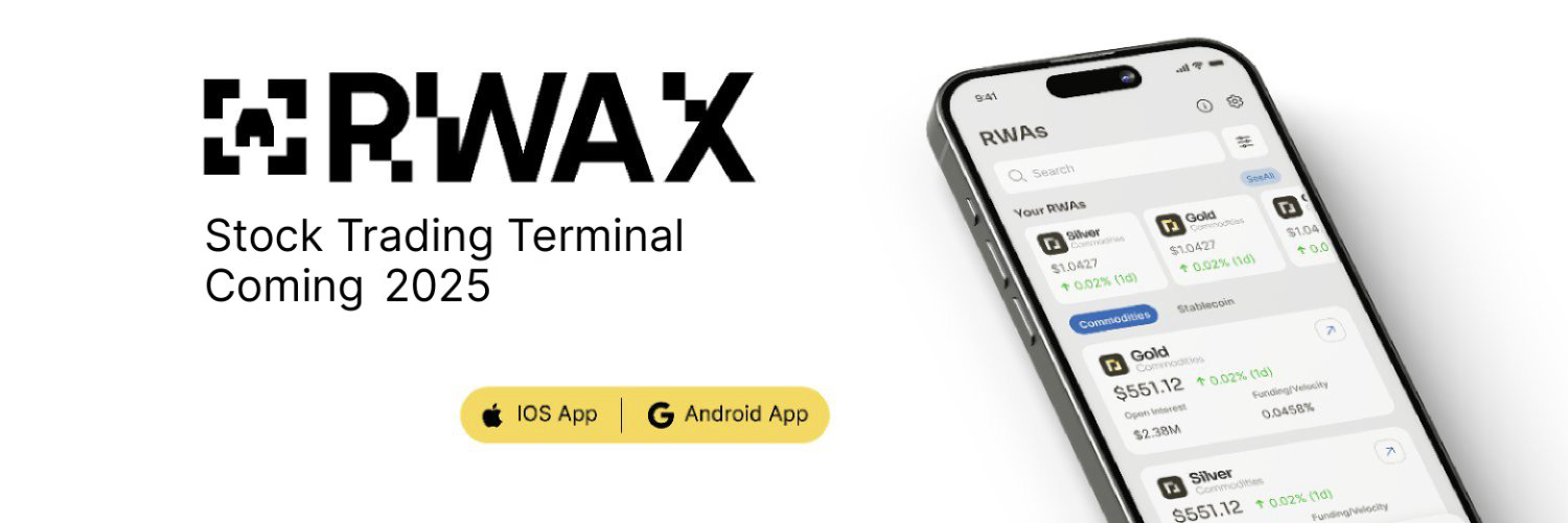 RWAX $APP's banner