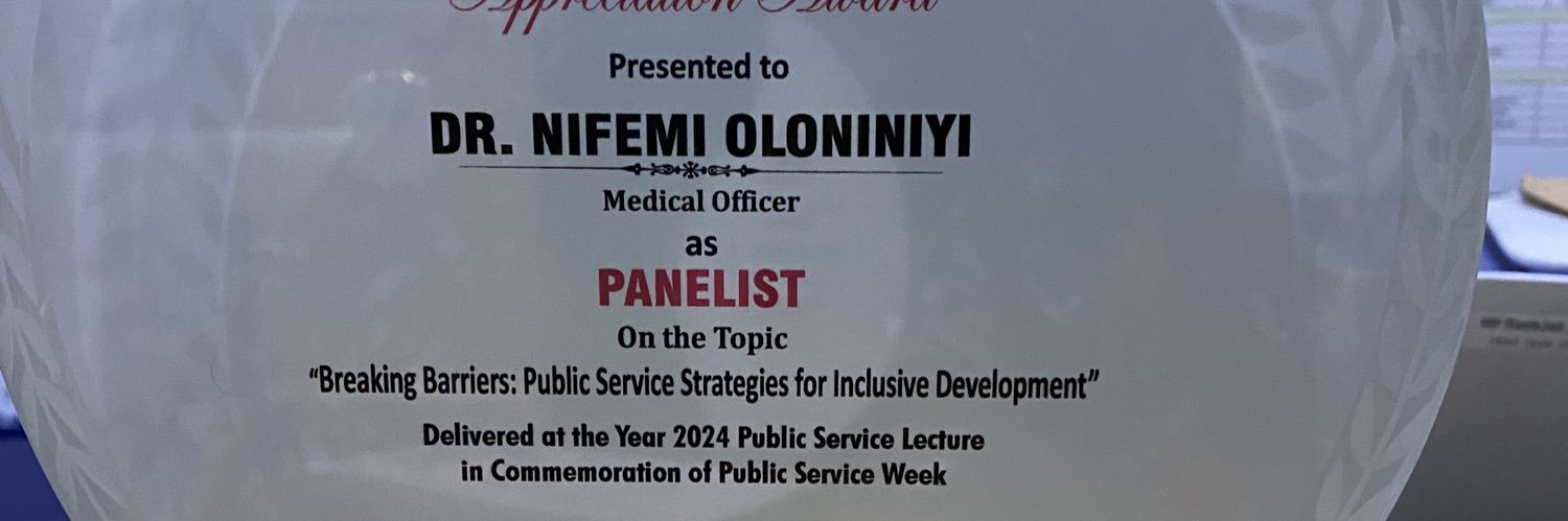 Dr Nifemi's banner
