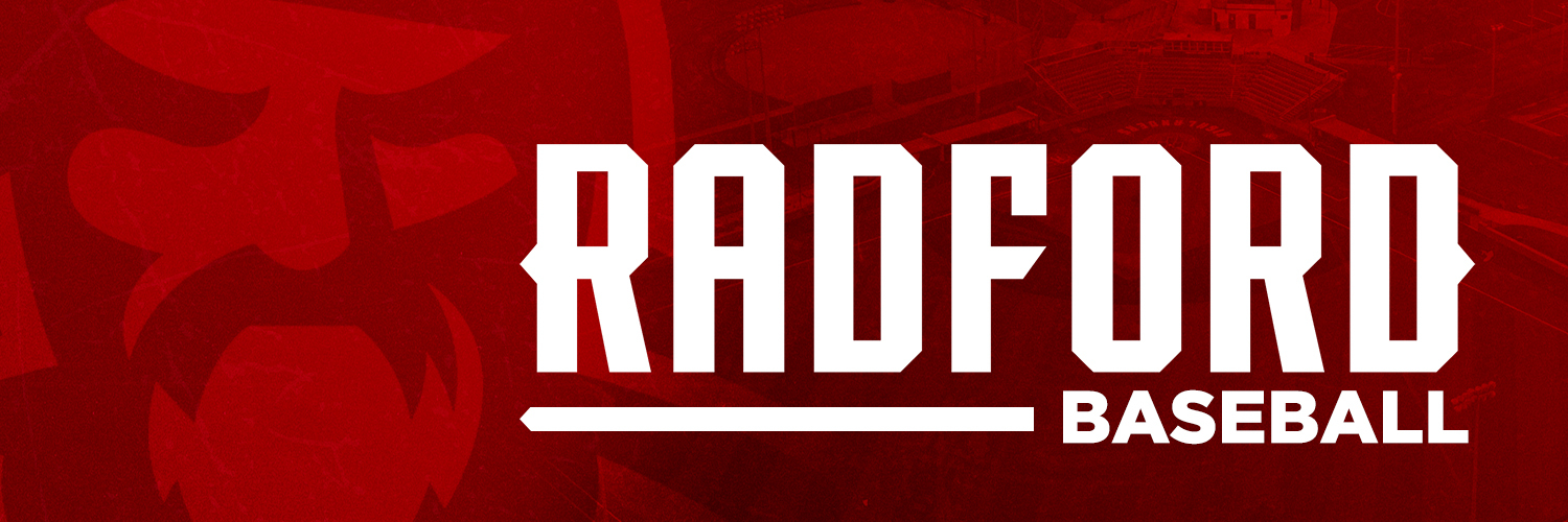 Radford Baseball's banner