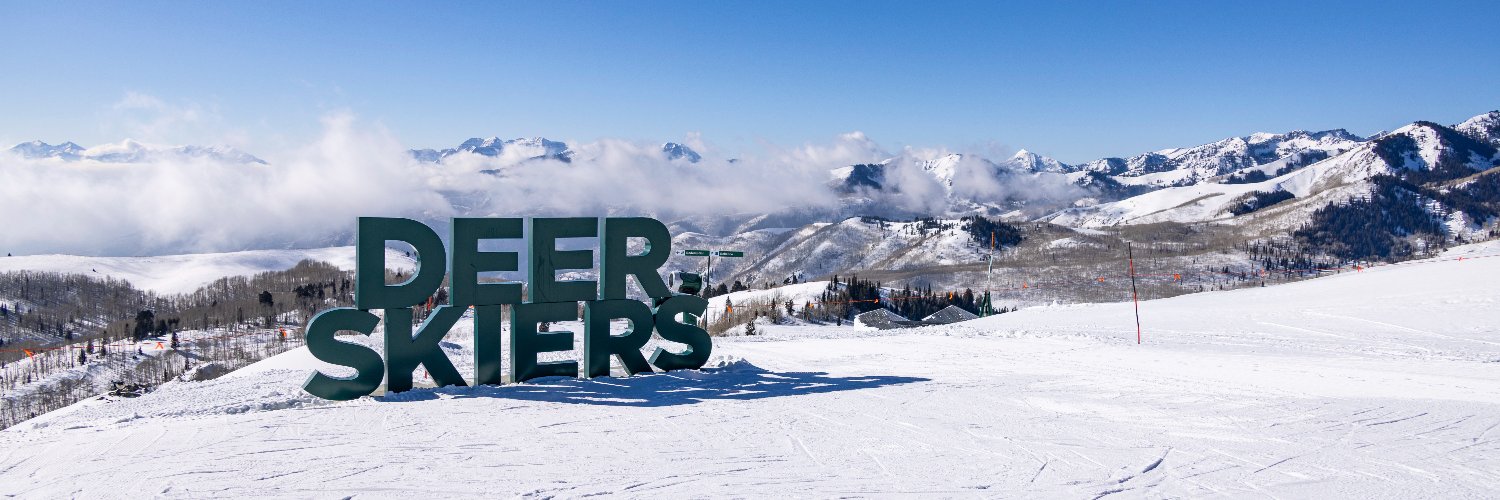 Deer Valley Resort's banner