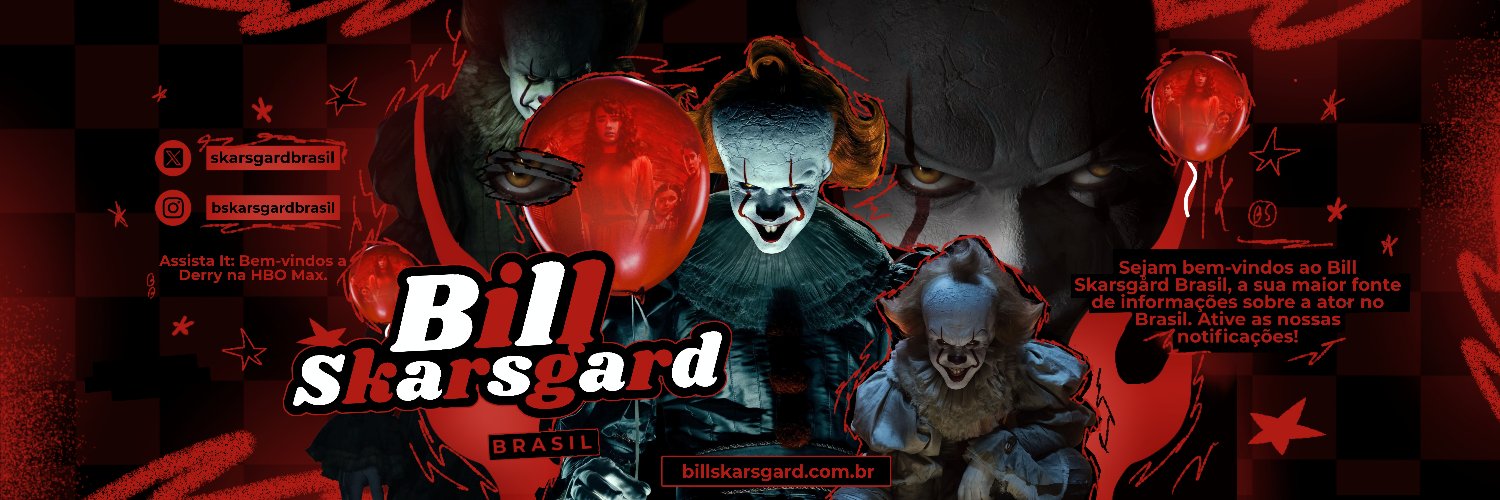 Bill Skarsgård Brasil 🎈's banner
