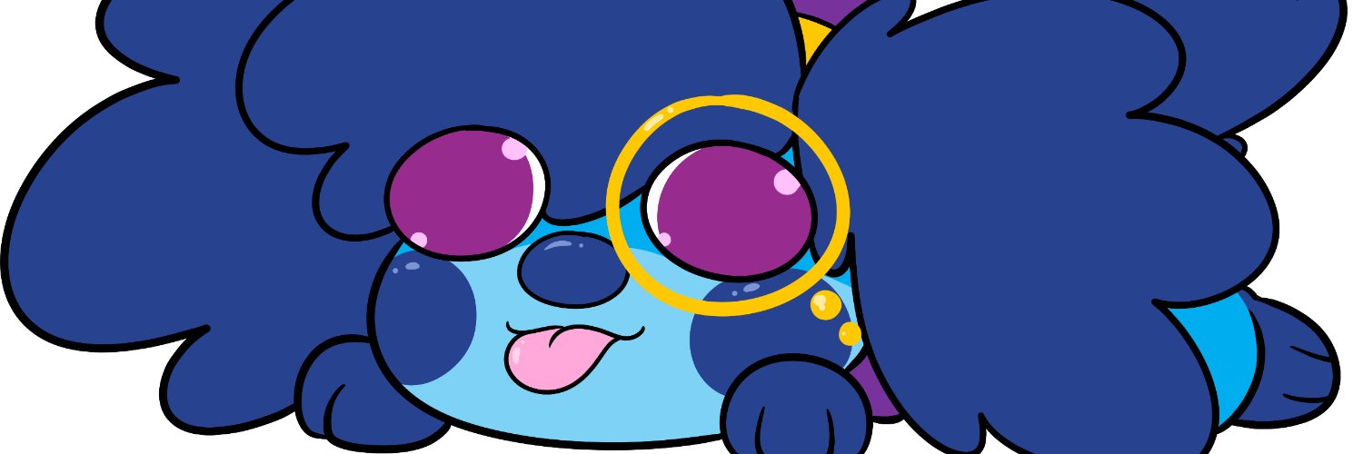 Fancy Blue (Comms open) (🔞Minors DNI🔞)'s banner