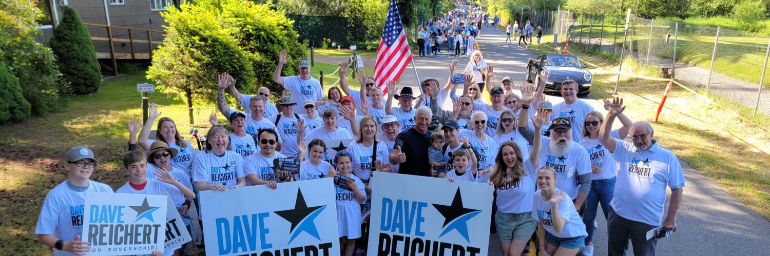 Dave Reichert For Governor's banner