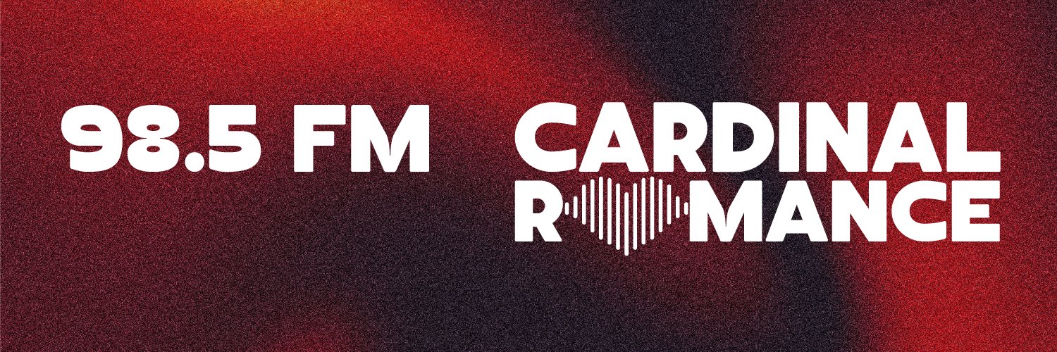 Cardinal Romance 98.5's banner