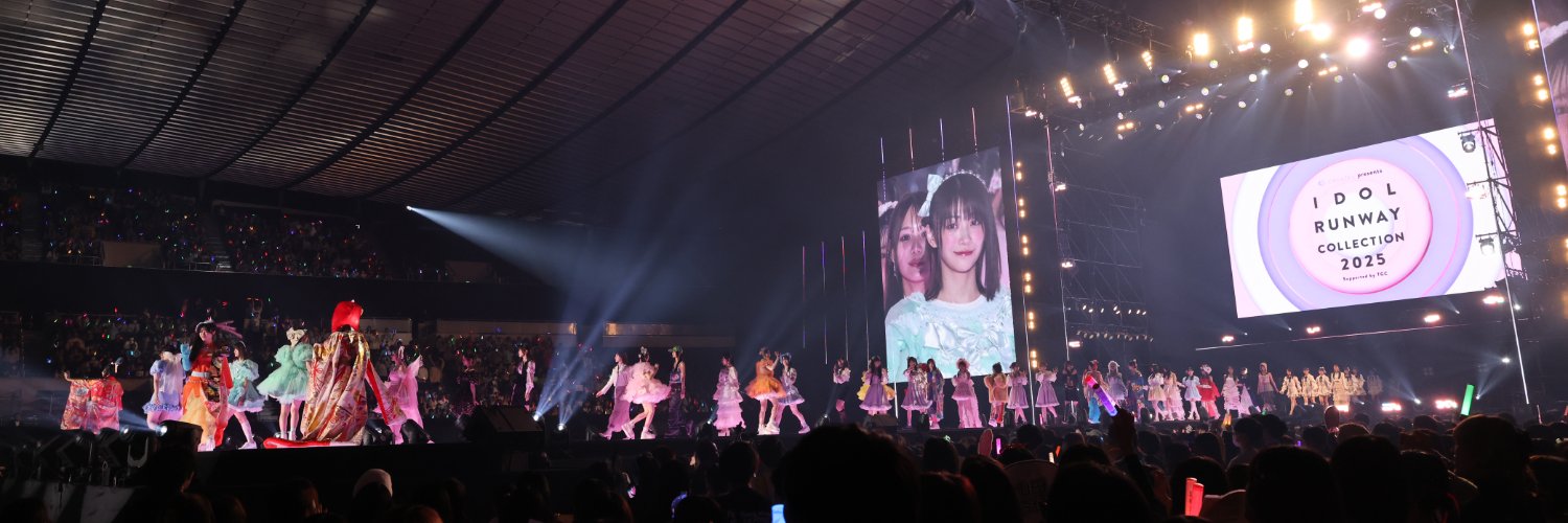 IDOL RUNWAY COLLECTION Supported by TGC's banner