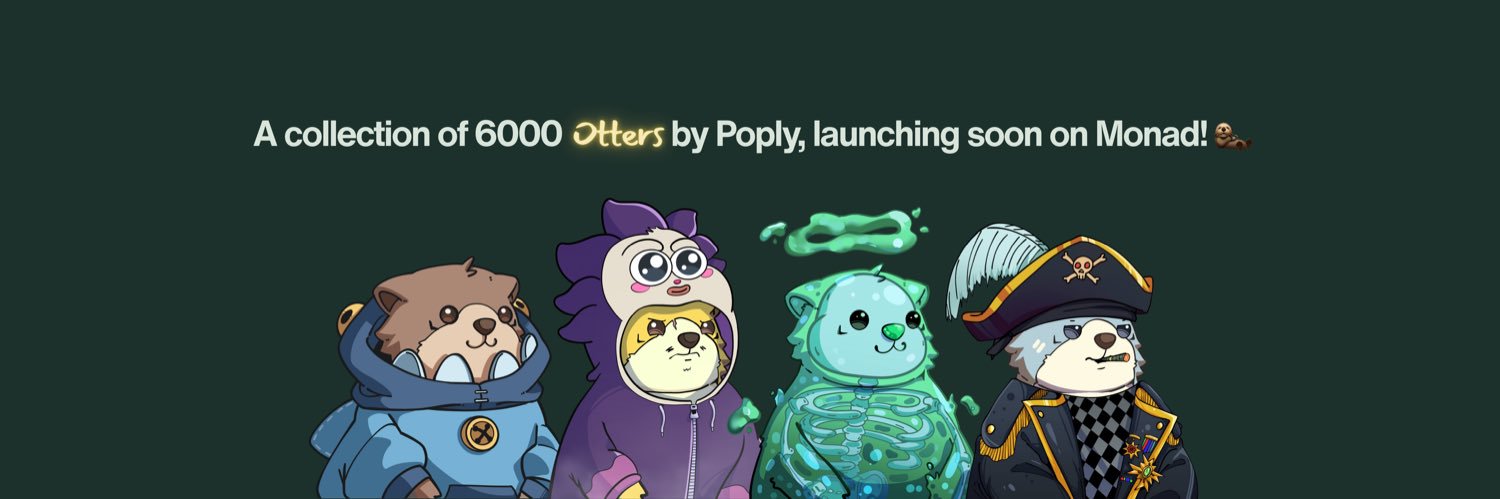 Poply ✨ | Monad NFT Marketplace's banner