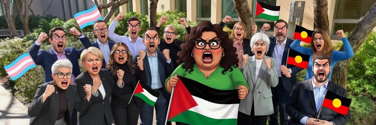 Commentary Australian Greens's banner
