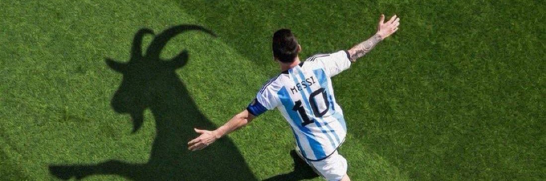 MESSI GOAT's banner
