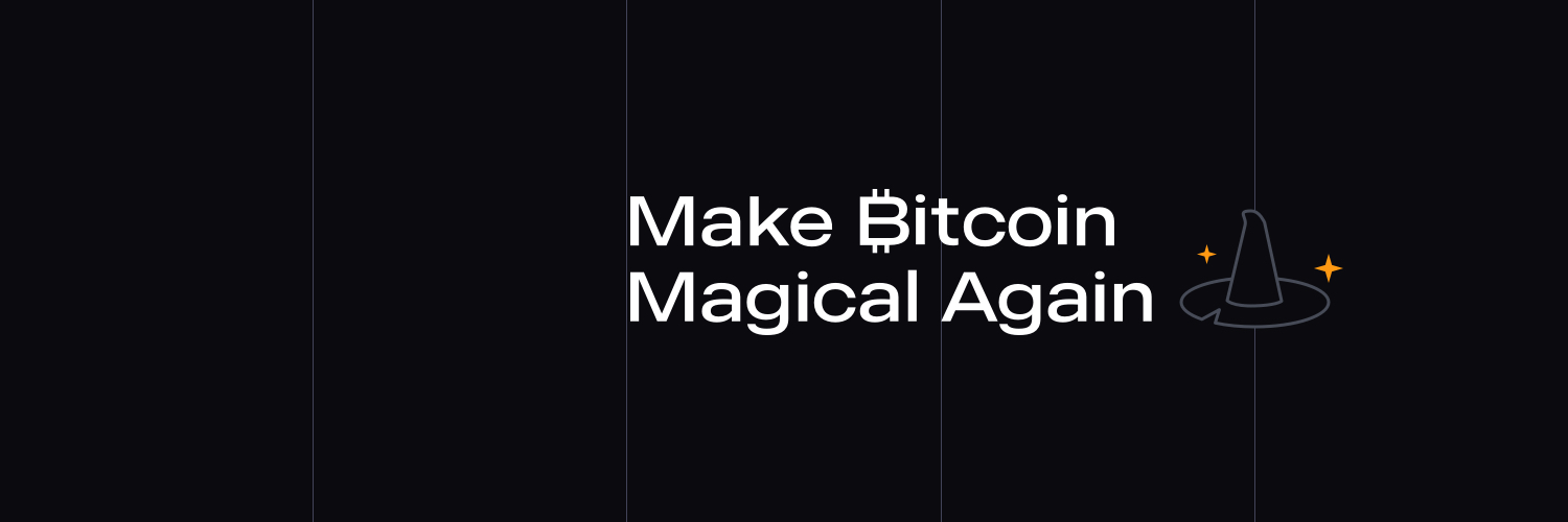 Wizz Wallet 🧙⚛️ - Make Bitcoin Magical Again's banner
