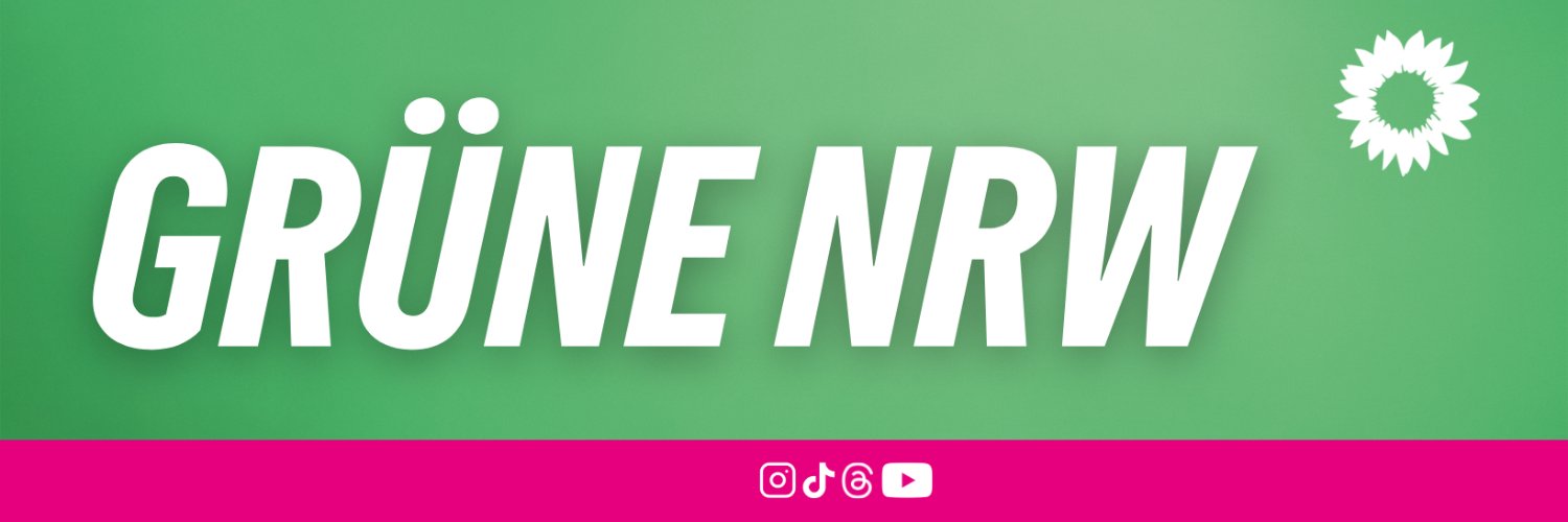 B'90/Die Grünen NRW's banner