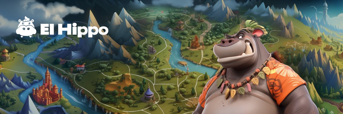 El Hippo's banner