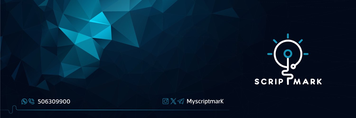 ScriptMark's banner