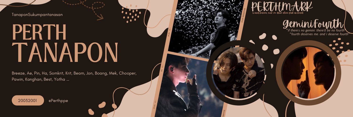 Age - เพิร์ธ ศิวัช 🖤🖤 active on Saturday's banner