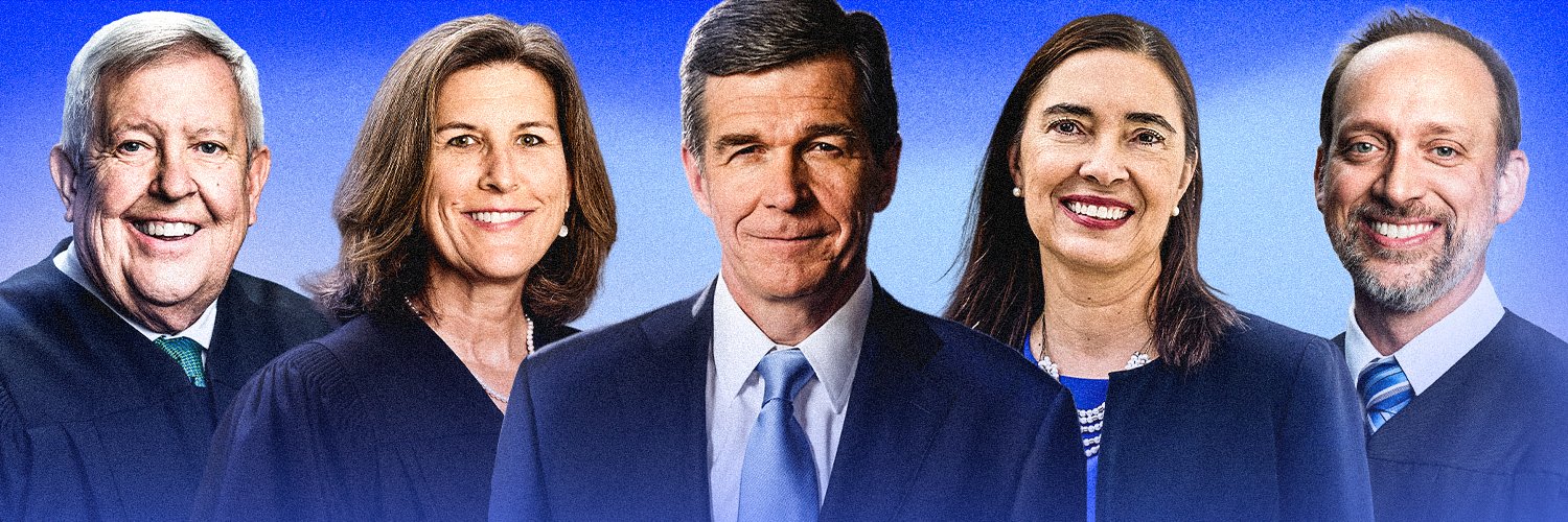 NC Democratic Party's banner