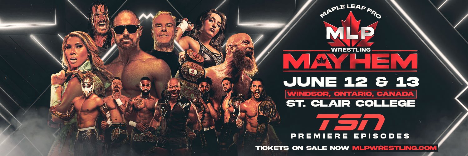 MAPLE LEAF PRO Wrestling's banner
