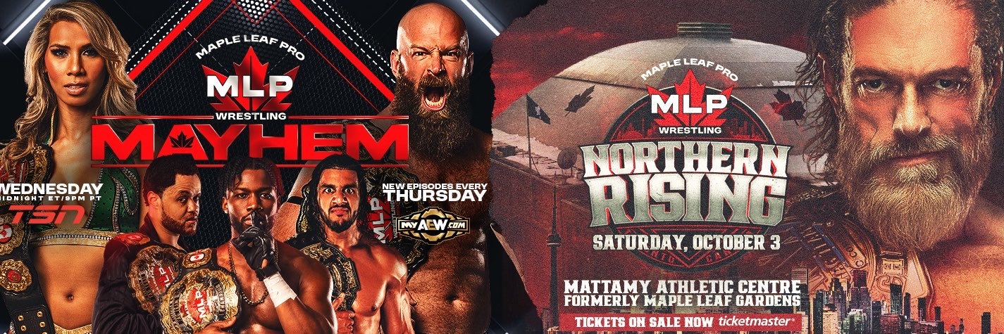 MAPLE LEAF PRO Wrestling's banner