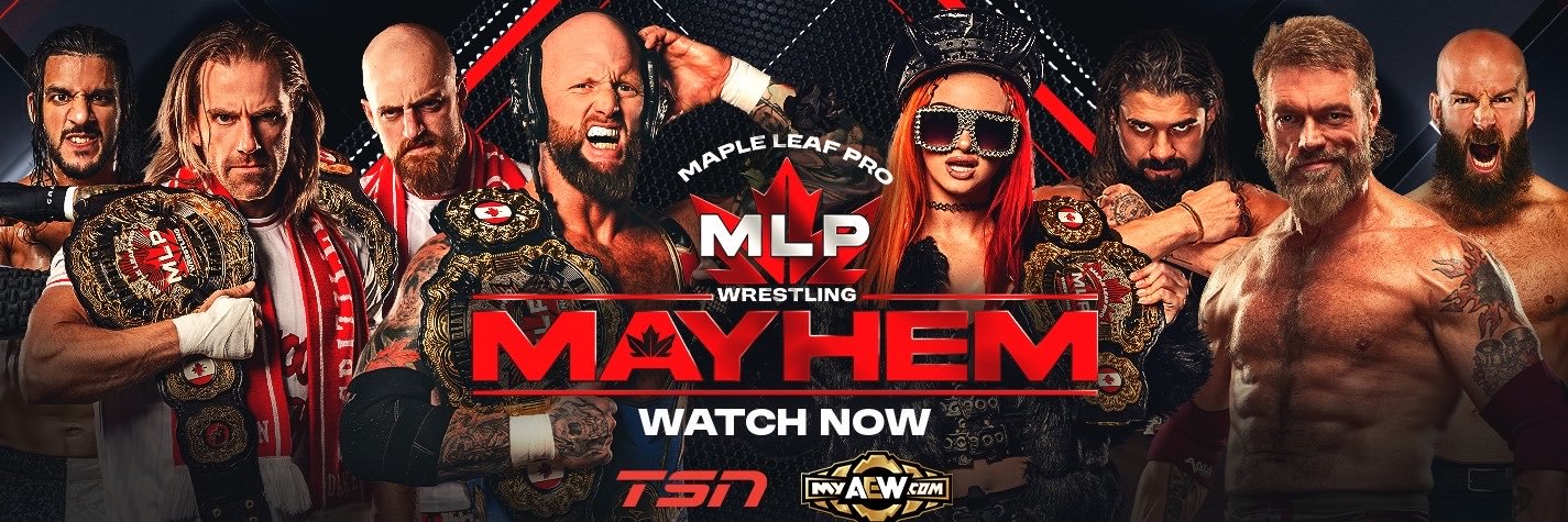 MAPLE LEAF PRO Wrestling's banner