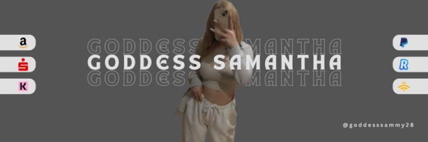 Goddess Samantha ❤️‍🔥's banner