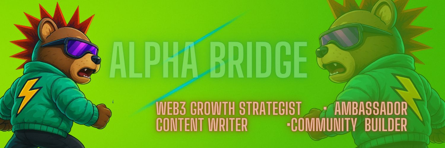 Alpha Bridge's banner