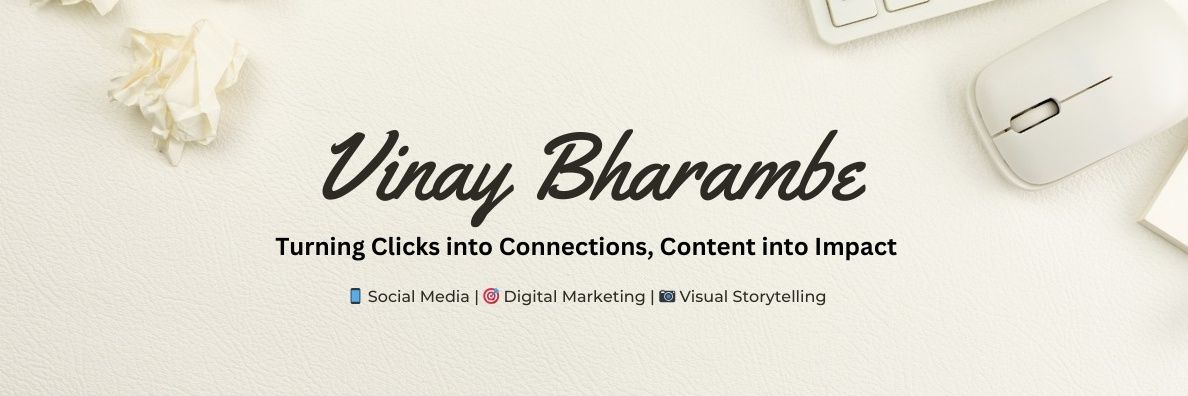 Vinay Bharambe's banner