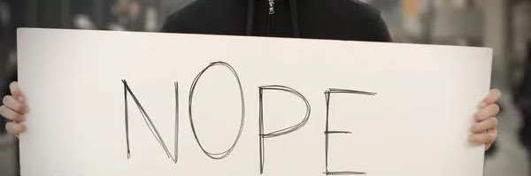 MAKE YOU SAY NOPE's banner