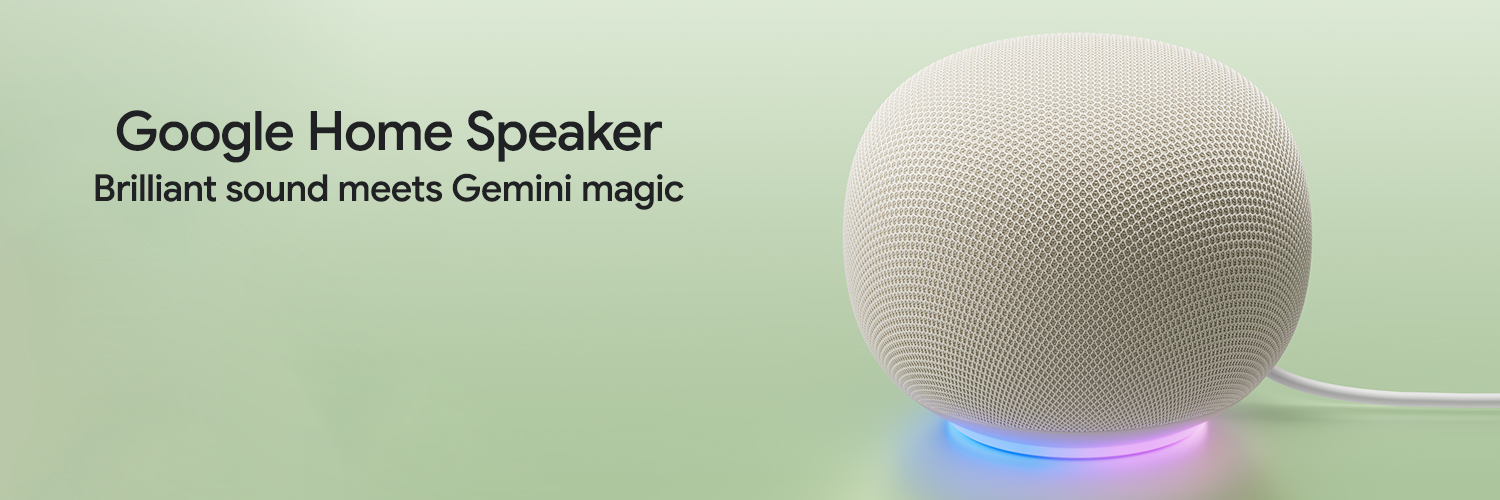 Google Home's banner