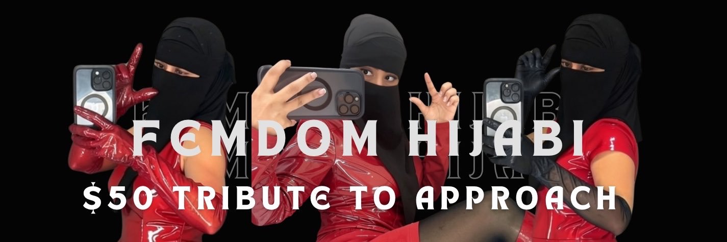 Dallas Femdom Hijabi Goddess | Dallas Dominatrix's banner