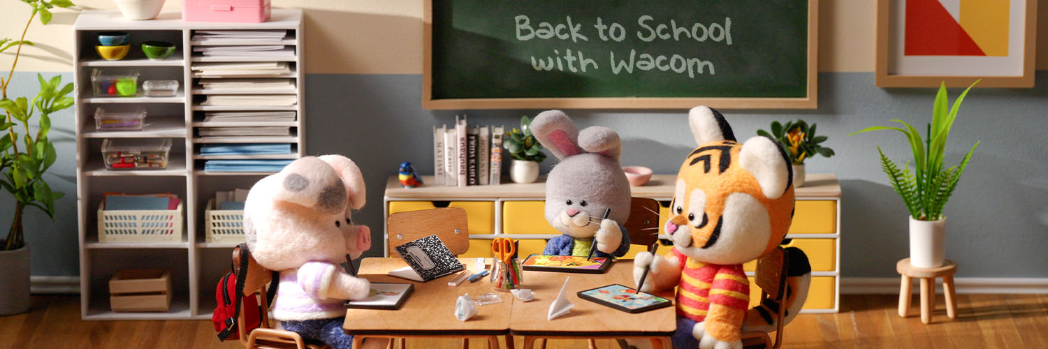 Wacom's banner