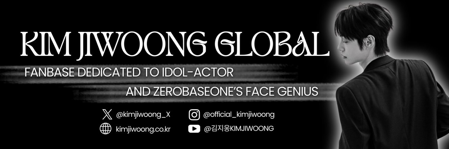 KIM JIWOONG GLOBAL's banner