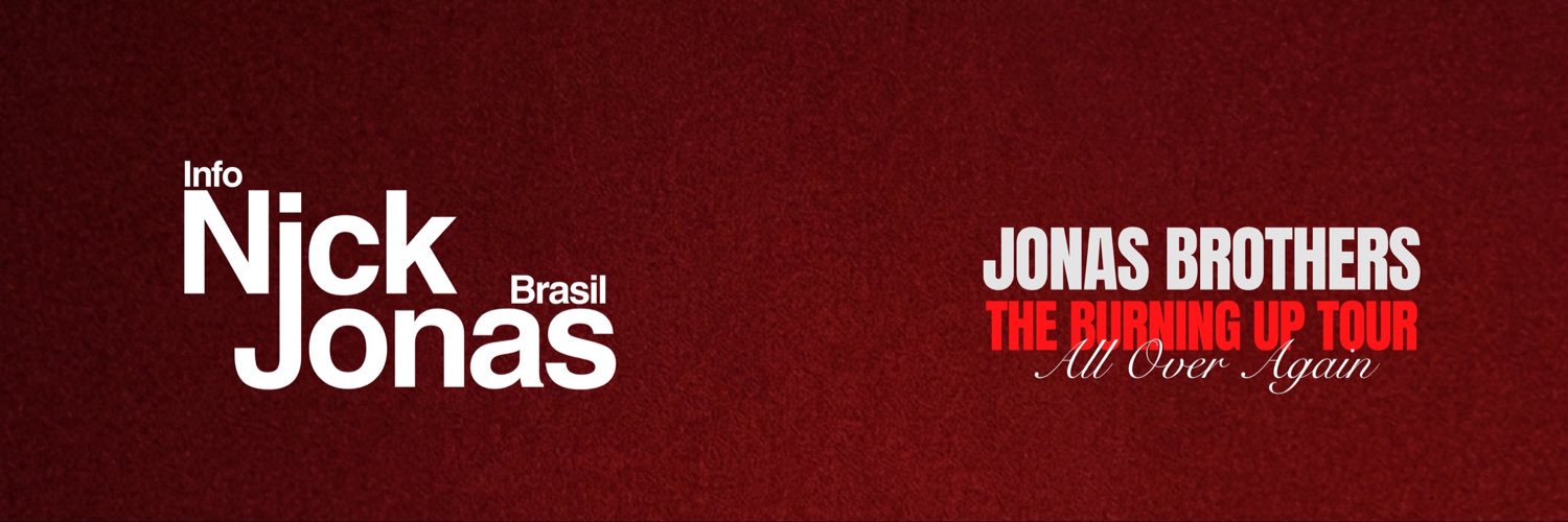 Info Nick Jonas Brasil's banner